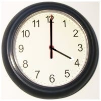English time - hours