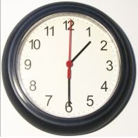 English time - half past